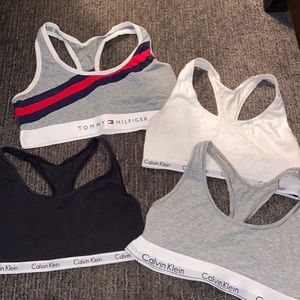 Calvin Klein & Tommy Hilfiger Sports Bra Bundle
